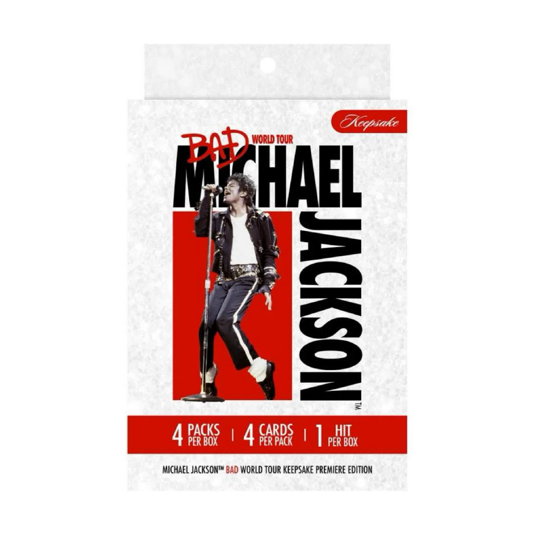 2026 Michael Jackson Bad World Tour Keepsake Premiere Edition Mini Box