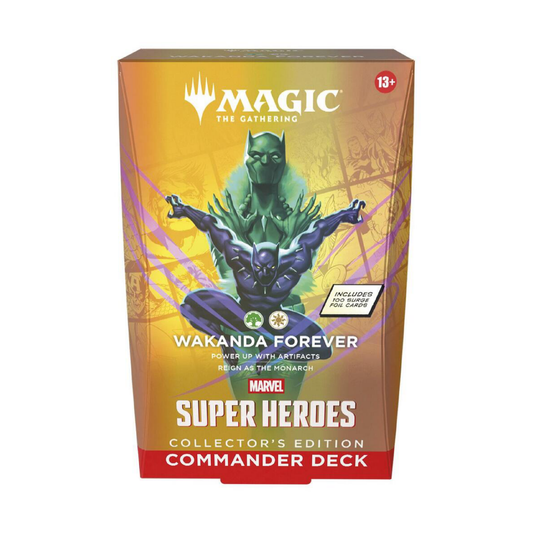 Magic The Gathering: Marvel Super Heroes Collector Commander Deck Wakanda Forever