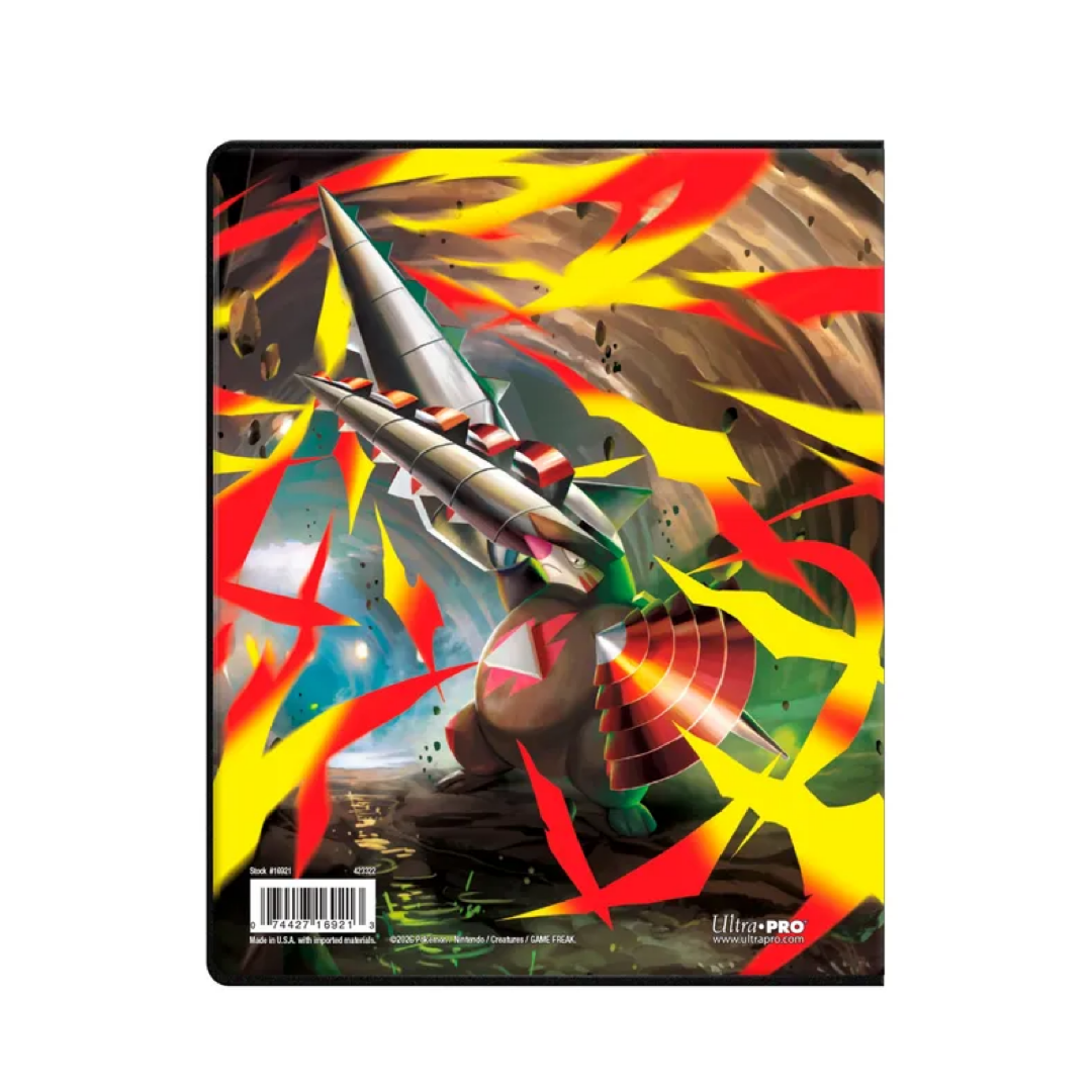 Ultra Pro: 4-Pocket Pokemon Pitch Black Binder ME05