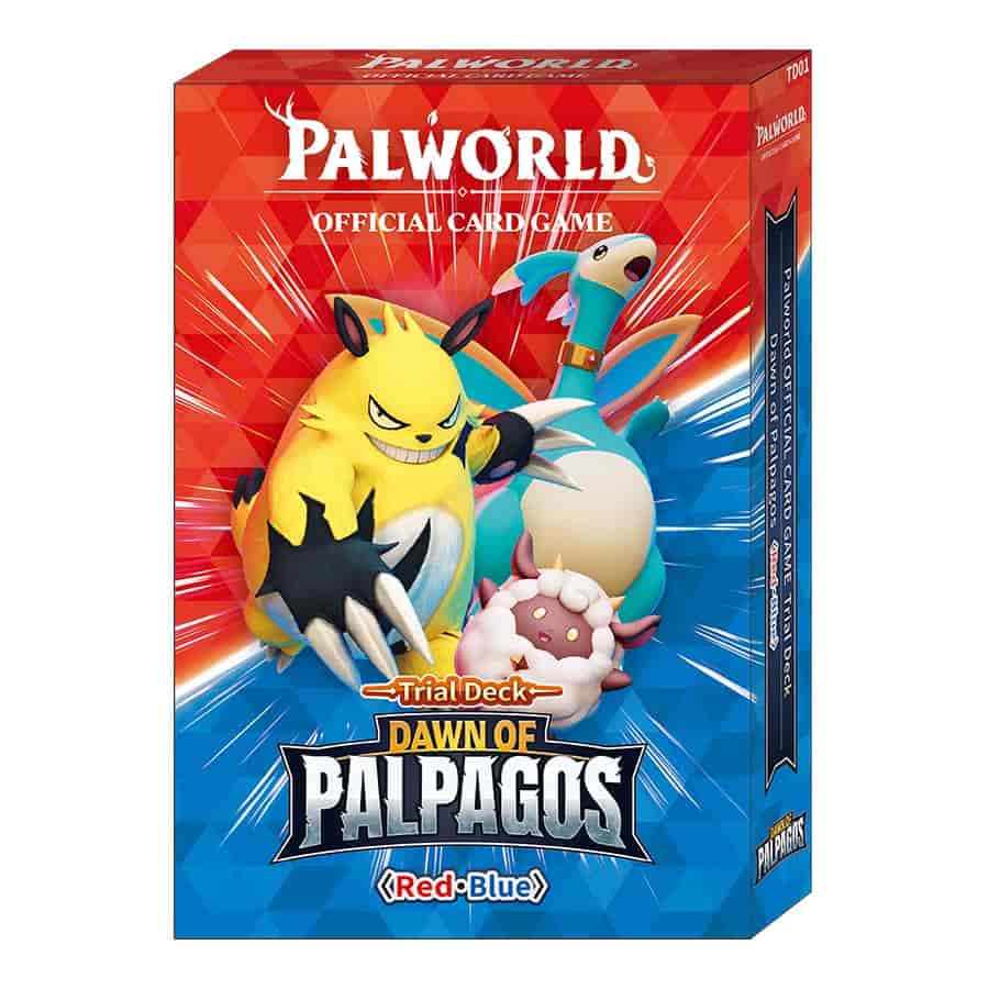 Palworld TCG: Dawn of Palpagos Starter Deck Red & Blue
