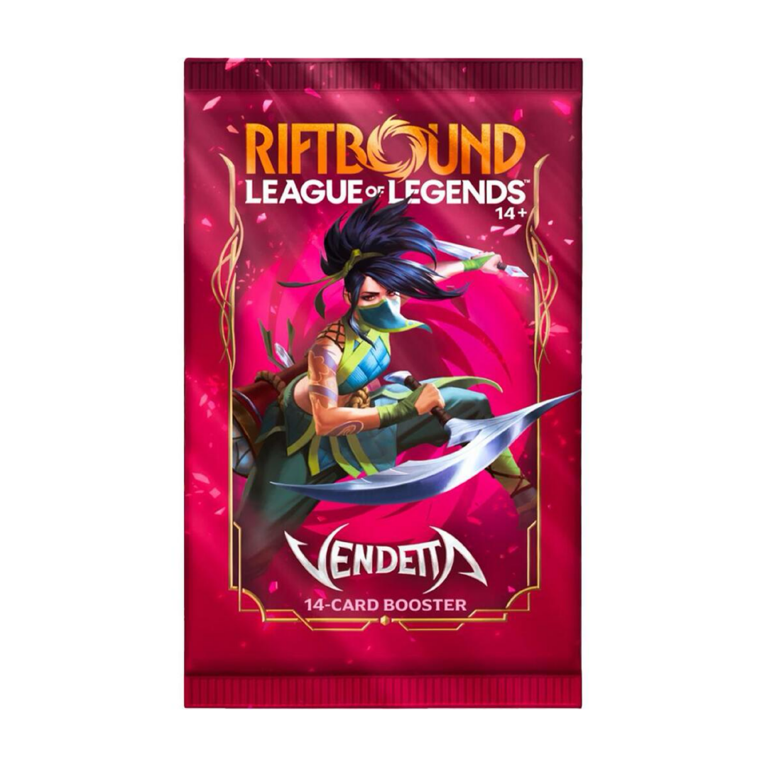 Riftbound League of Legends TCG: Vendetta Booster Pack