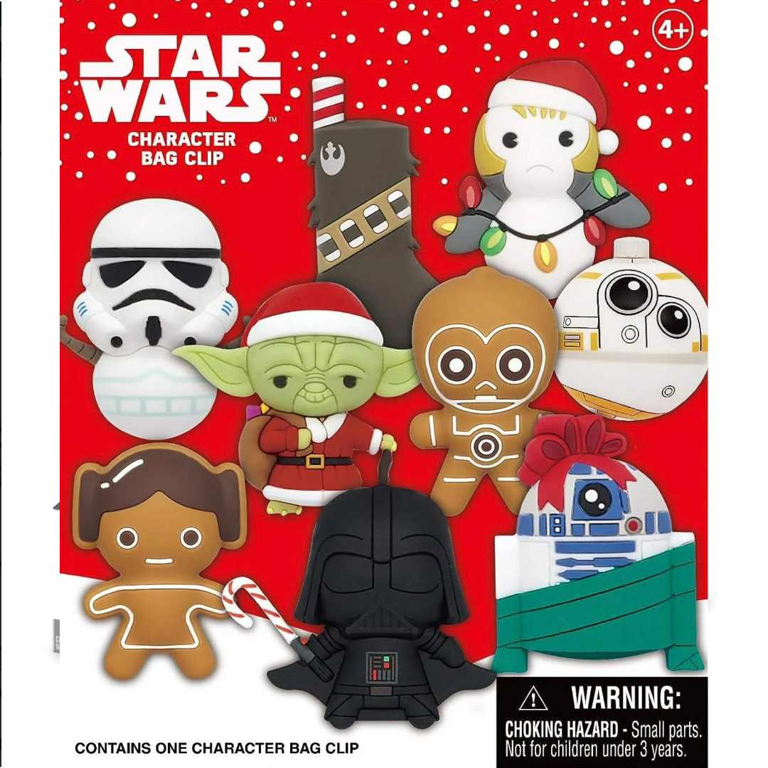 Star Wars Christmas 3D Foam Bag Clip