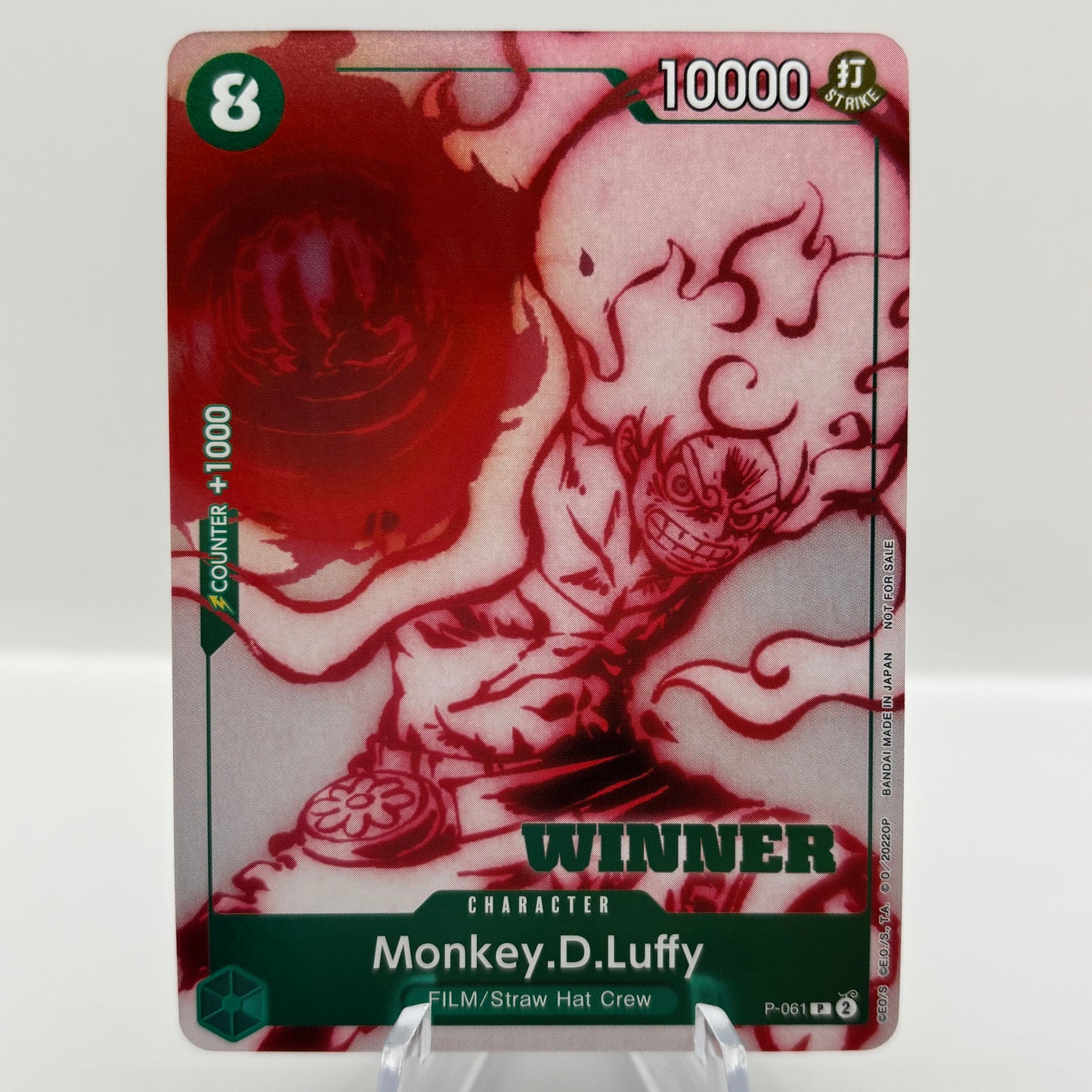 Monkey.D.Luffy (Starter Deck 11: Uta Deck Battle) [Winner] - One Piece PR Single Card