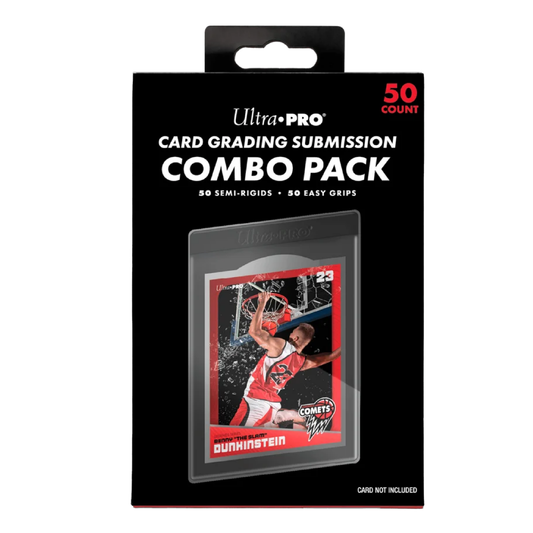 Ultra Pro Card Grading Submission Combo Pack - Semi-Rigids & Easy Pull Sleeves 50ct