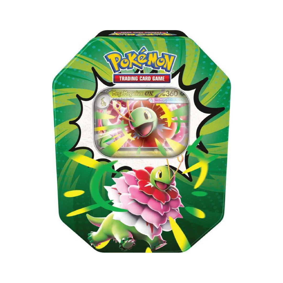Pokémon TCG: Ascended Heroes Tin Mega Meganium ex