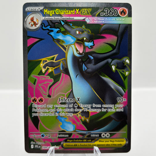 Mega Charizard X ex - 109/094 - ME02: Phantasmal Flames Single Card