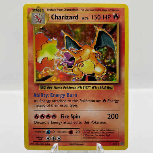 *DAMAGED* Charizard - XY - Evolutions Single Card