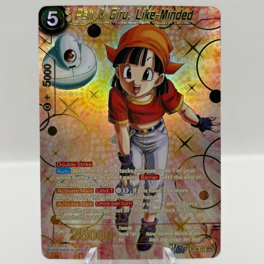 Pan & Giru, Like-Minded (SPR) - Three Glorious Fighters Single Card