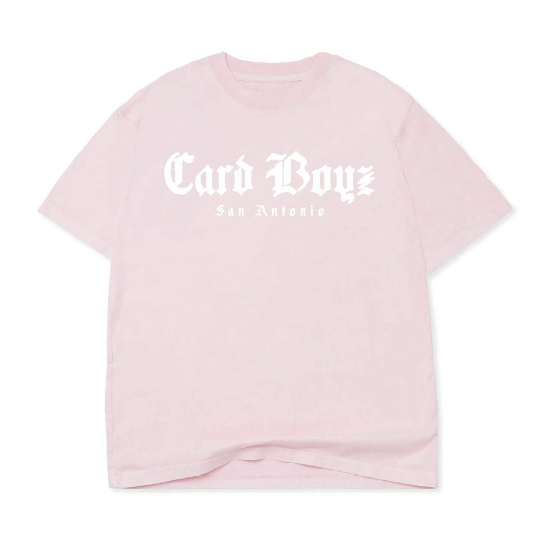 Card Boyz Oversized Box Tee Pink (Adult)
