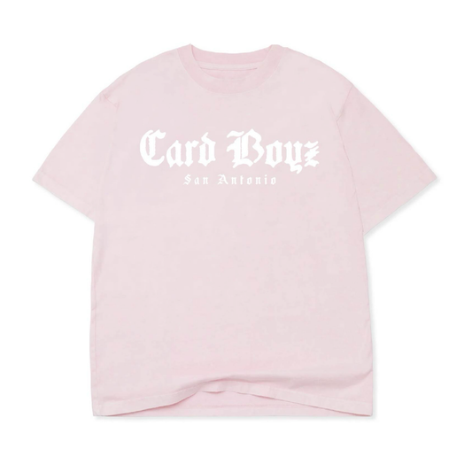 Card Boyz Oversized Box Tee Pink (Adult)