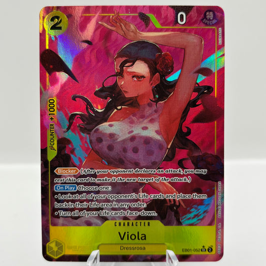 Viola (Alternate Art) - Extra Booster: Memorial Collection Single Card