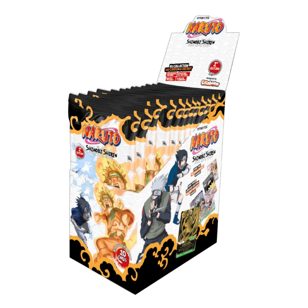 Naruto Mythos TCG: Shinobi Shiren Booster Box 1st Edition *U.S