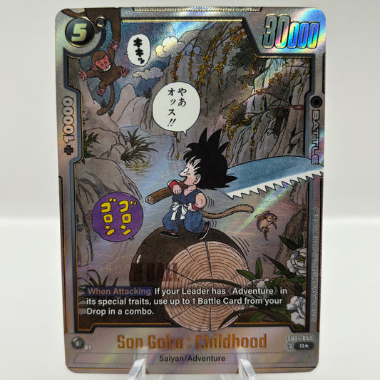 Son Goku : Childhood - SB01-053 (Alternate Art) - Manga Booster 01 Single Card
