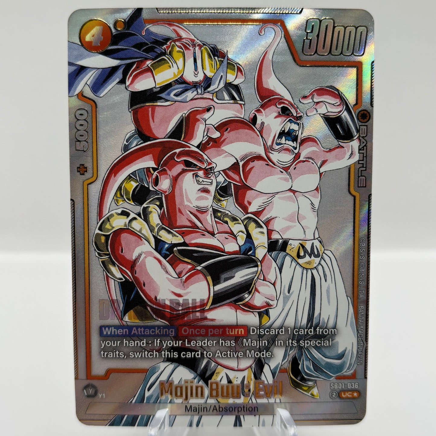 Majin Buu : Evil - SB01-036 (Alternate Art) - Manga Booster 01 Single Card