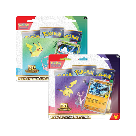 Pokemon TCG: 30th Celebration Tech Sticker Collection