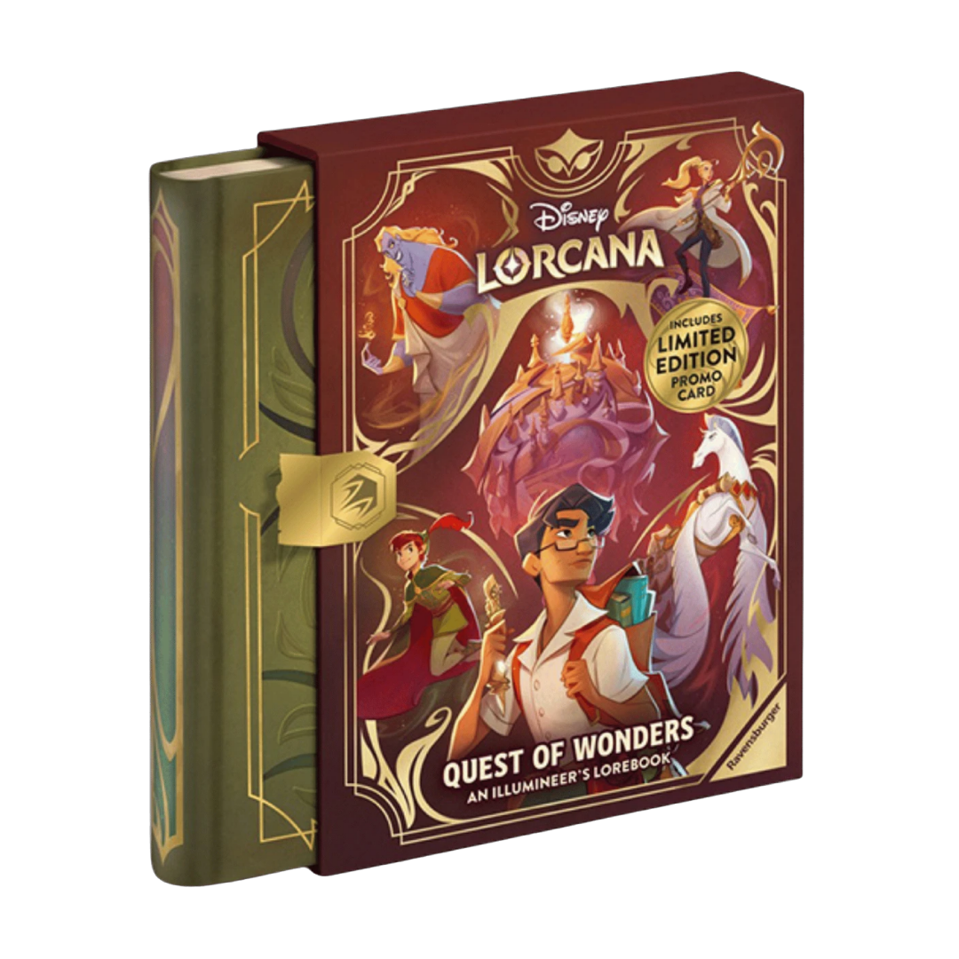 Disney Lorcana: Quest of Wonders an Illumineer’s Lore Book