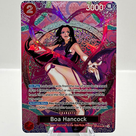 Boa Hancock [SP] OP12-014 (One Piece: Adventure On Kami's Island) Single Card