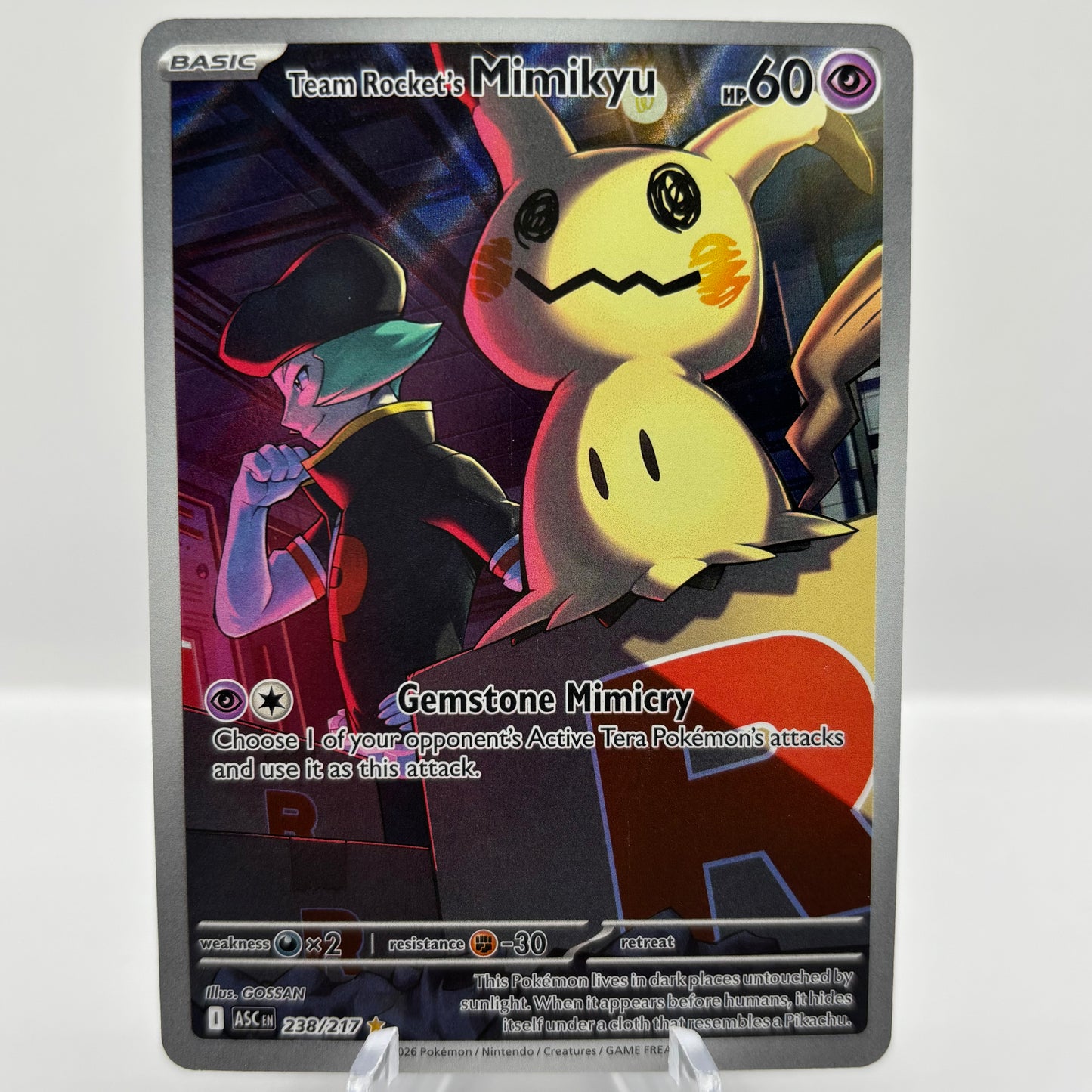 Team Rocket's Mimikyu - 238/217 - ME: Ascended Heroes Single Card