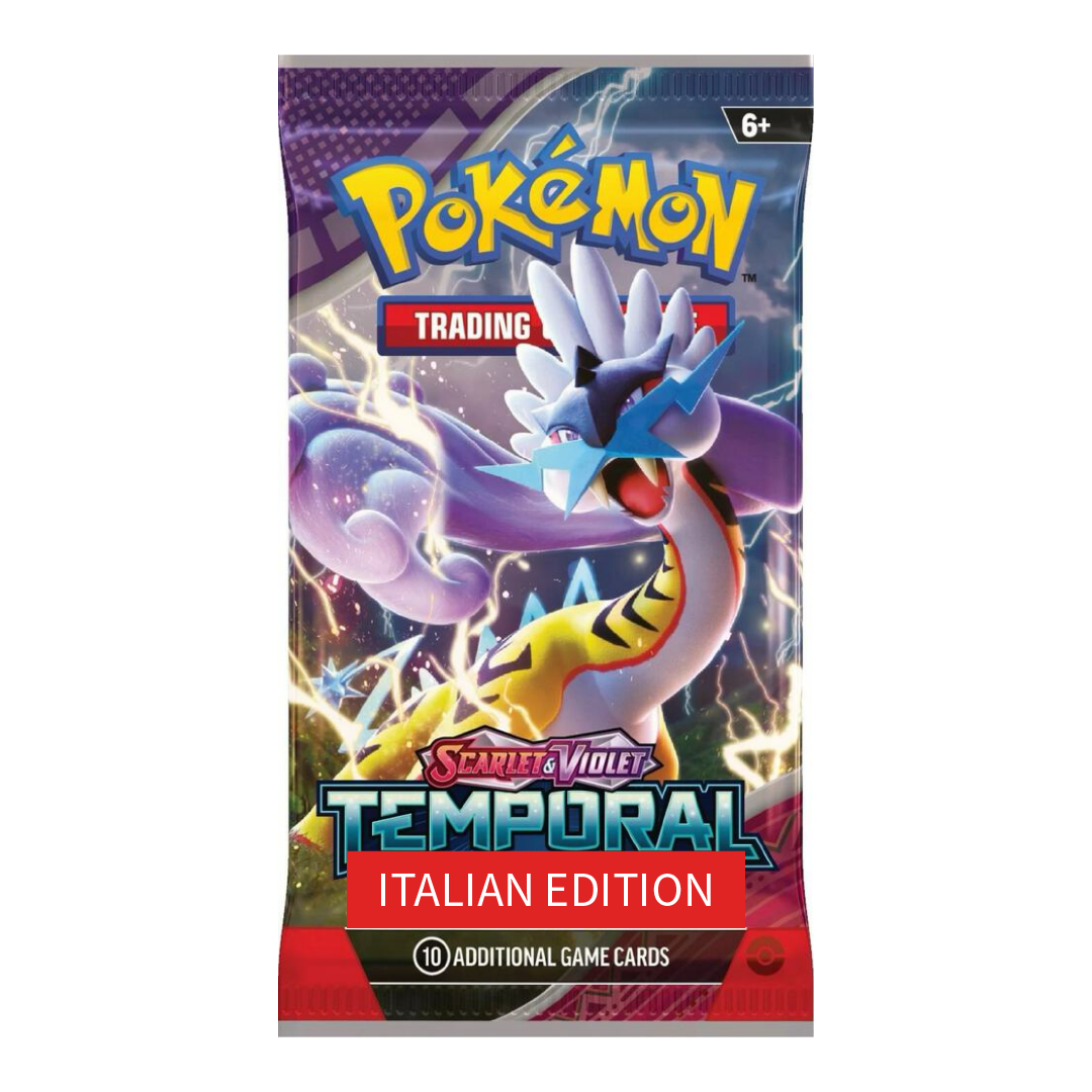 Pokemon TCG: Scarlet & Violet Temporal Forces Italian Booster Pack