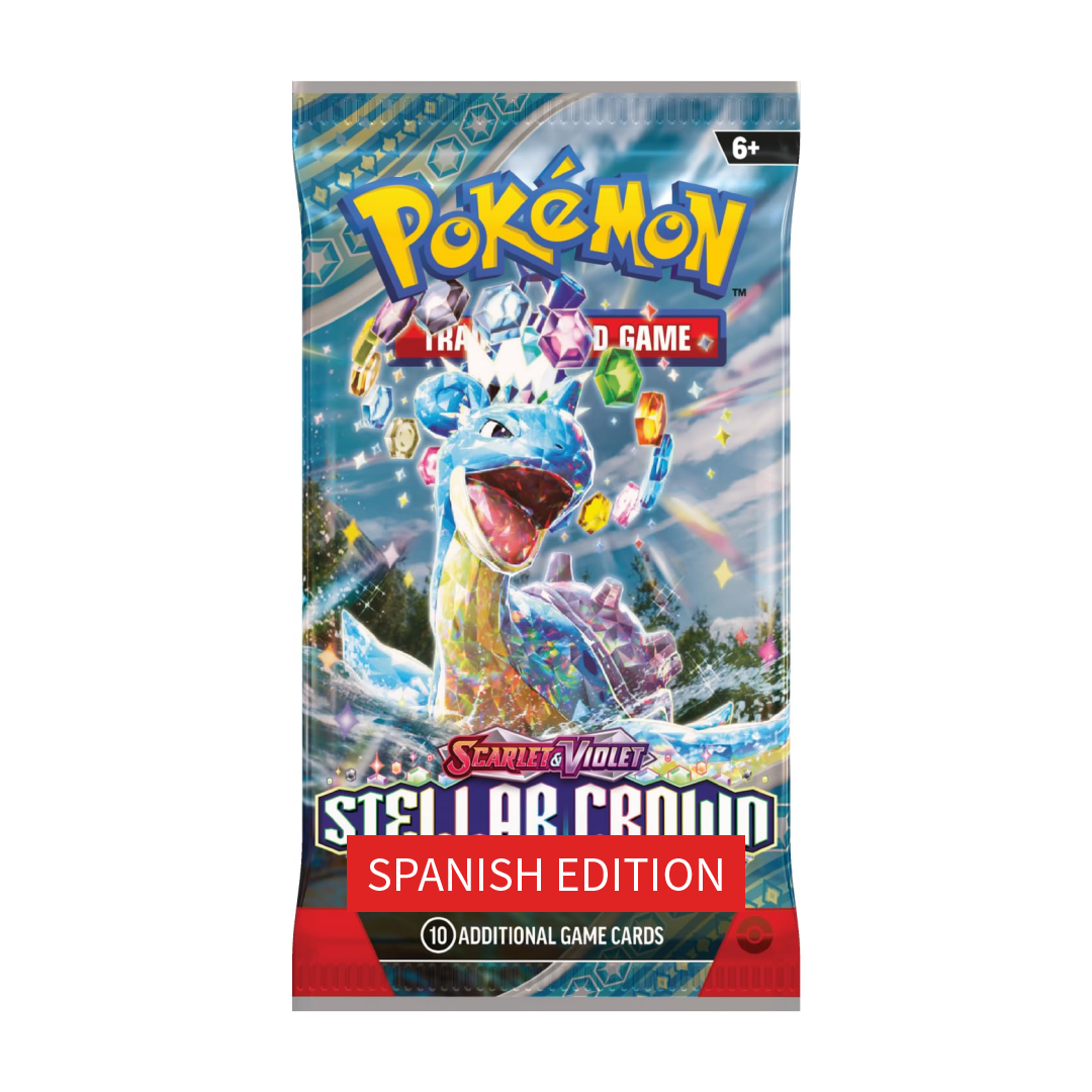 Pokemon TCG: Scarlet & Violet Stellar Crown Spanish Booster Pack