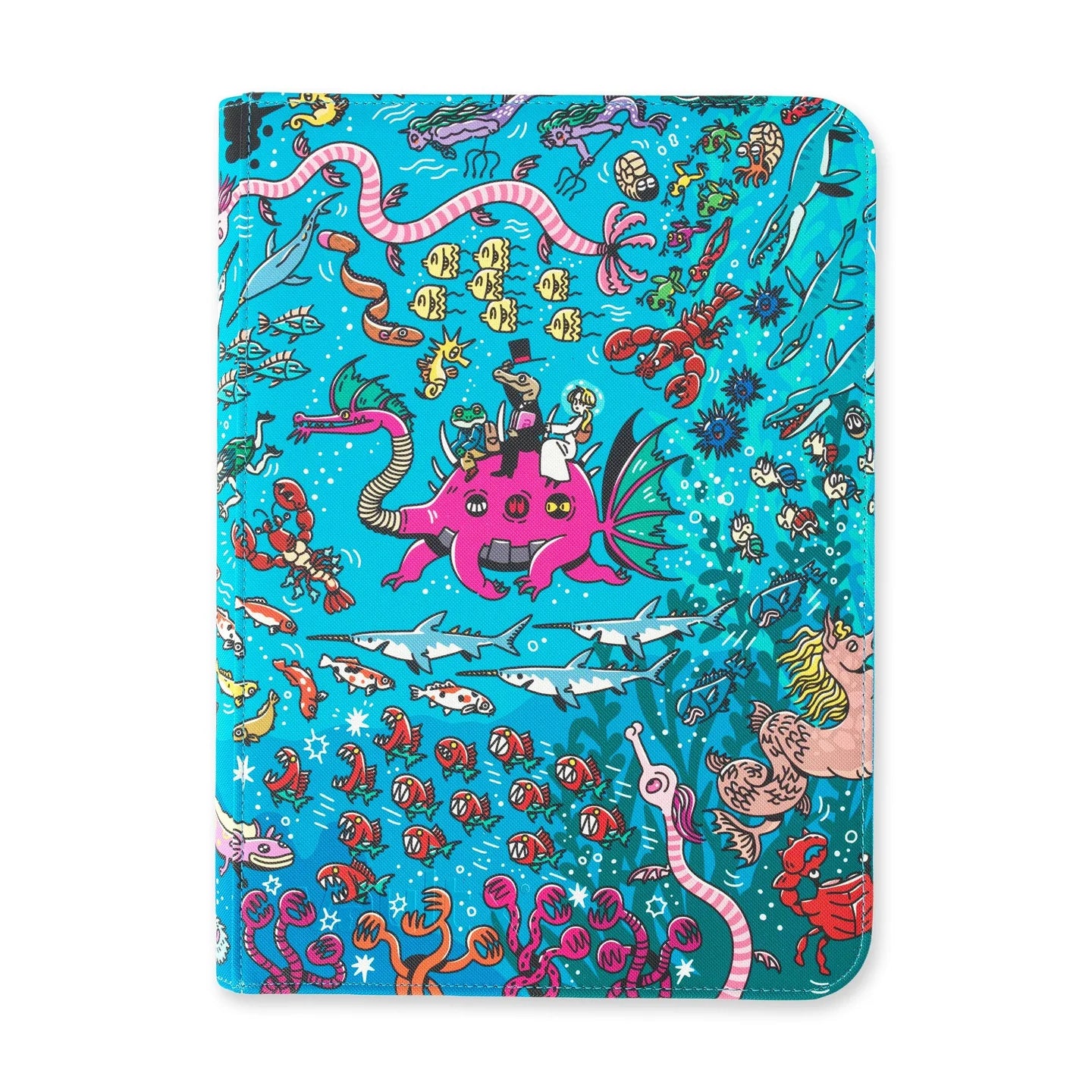 Vault X 9-Pocket Exo-Tec® Zip Binder Artist Edition Water: Osare