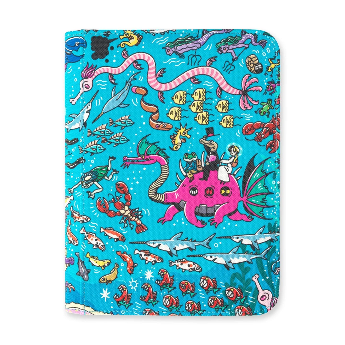 Vault X 4-Pocket Exo-Tec® Zip Binder Artist Edition Water: Osare