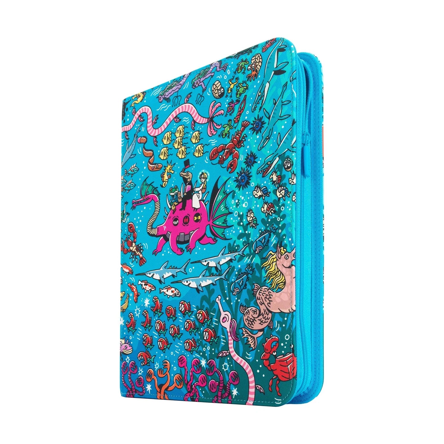 Vault X 9-Pocket Exo-Tec® Zip Binder Artist Edition Water: Osare