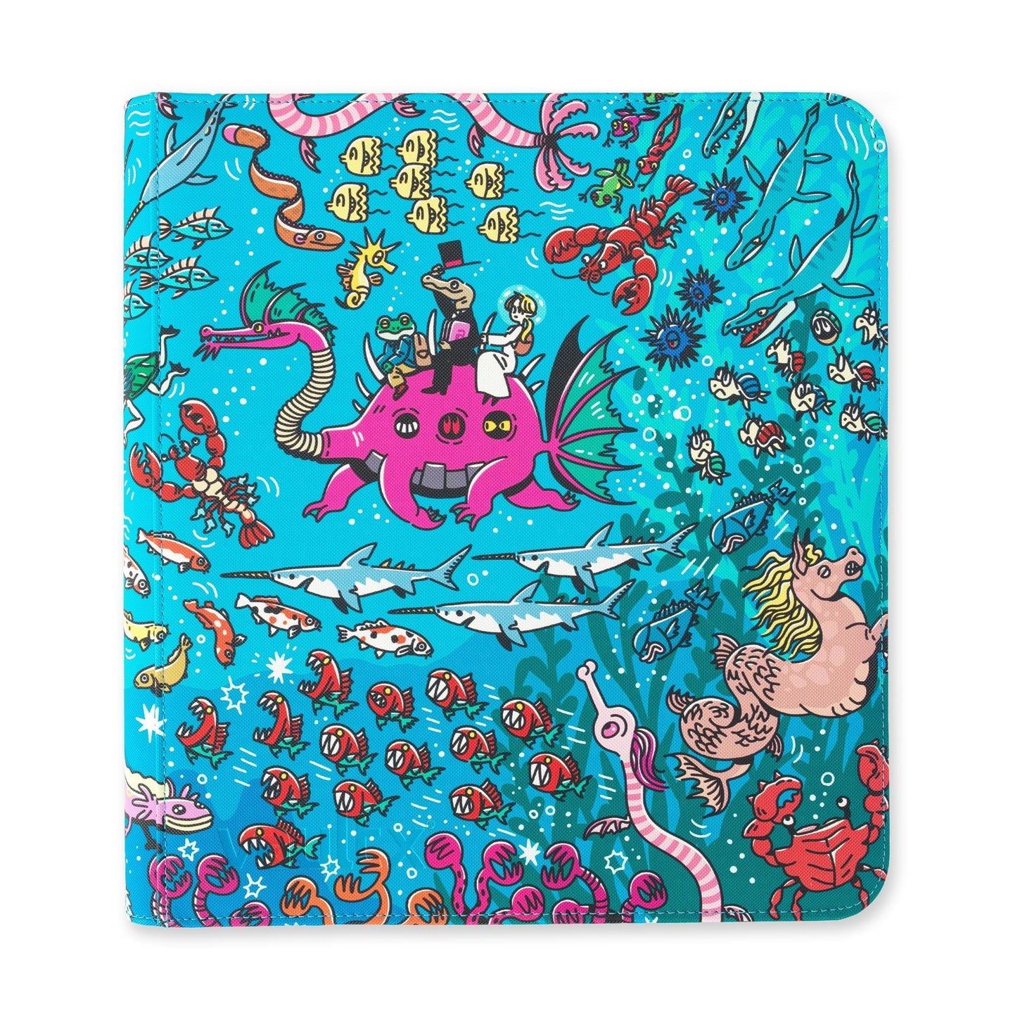 Vault X 12-Pocket Exo-Tec® Zip Binder Artist Edition Water: Osare