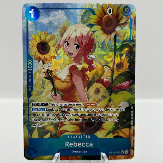 Rebecca (OP15-053) (Alternate Art) - Adventure on Kami's Island Single Card