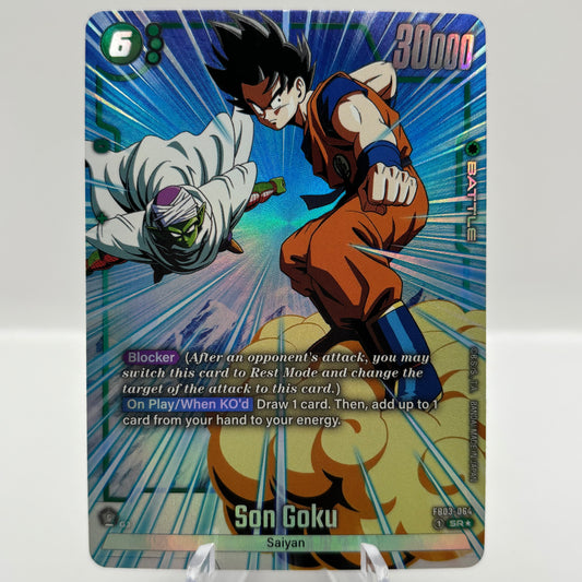 Son Goku - FB03-064 (Alternate Art) - Raging Roar Single Card