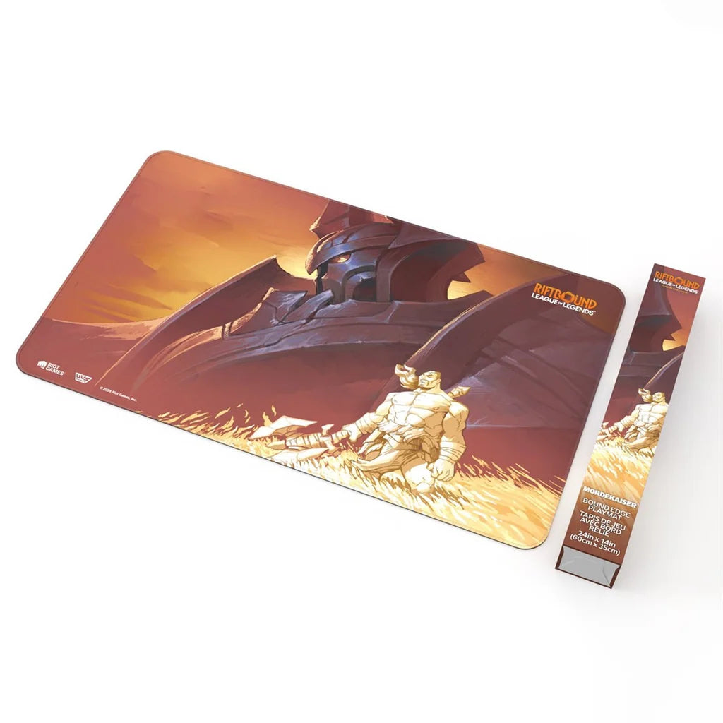 Riftbound League of Legends Round Edge Playmat Mordekaiser