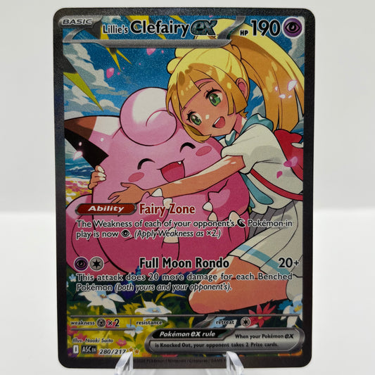 Lillie's Clefairy ex - 280/217 - ME: Ascended Heroes Single Card