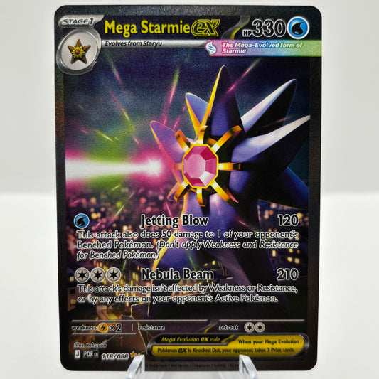 Mega Starmie ex - 118/088 - ME03: Perfect Order