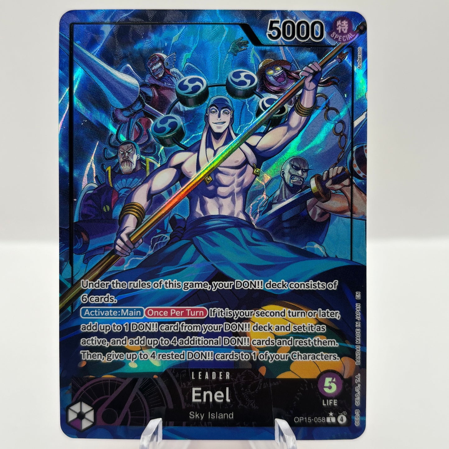 Enel (OP15-058) (Alternate Art) - Adventure on Kami's Island