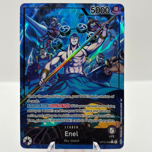 Enel (OP15-058) (Alternate Art) - Adventure on Kami's Island