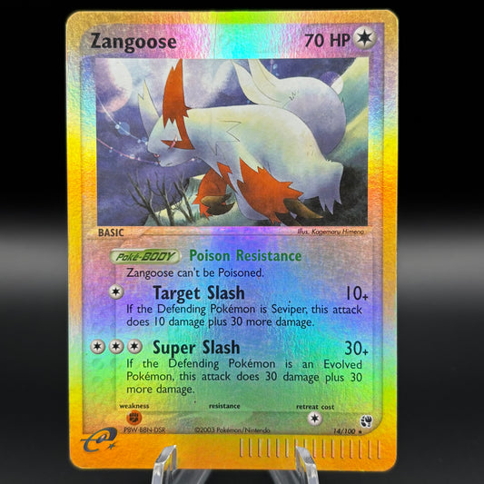 Zangoose *LIGHT PLAY* - Sandstorm Rev. Holo Single Card