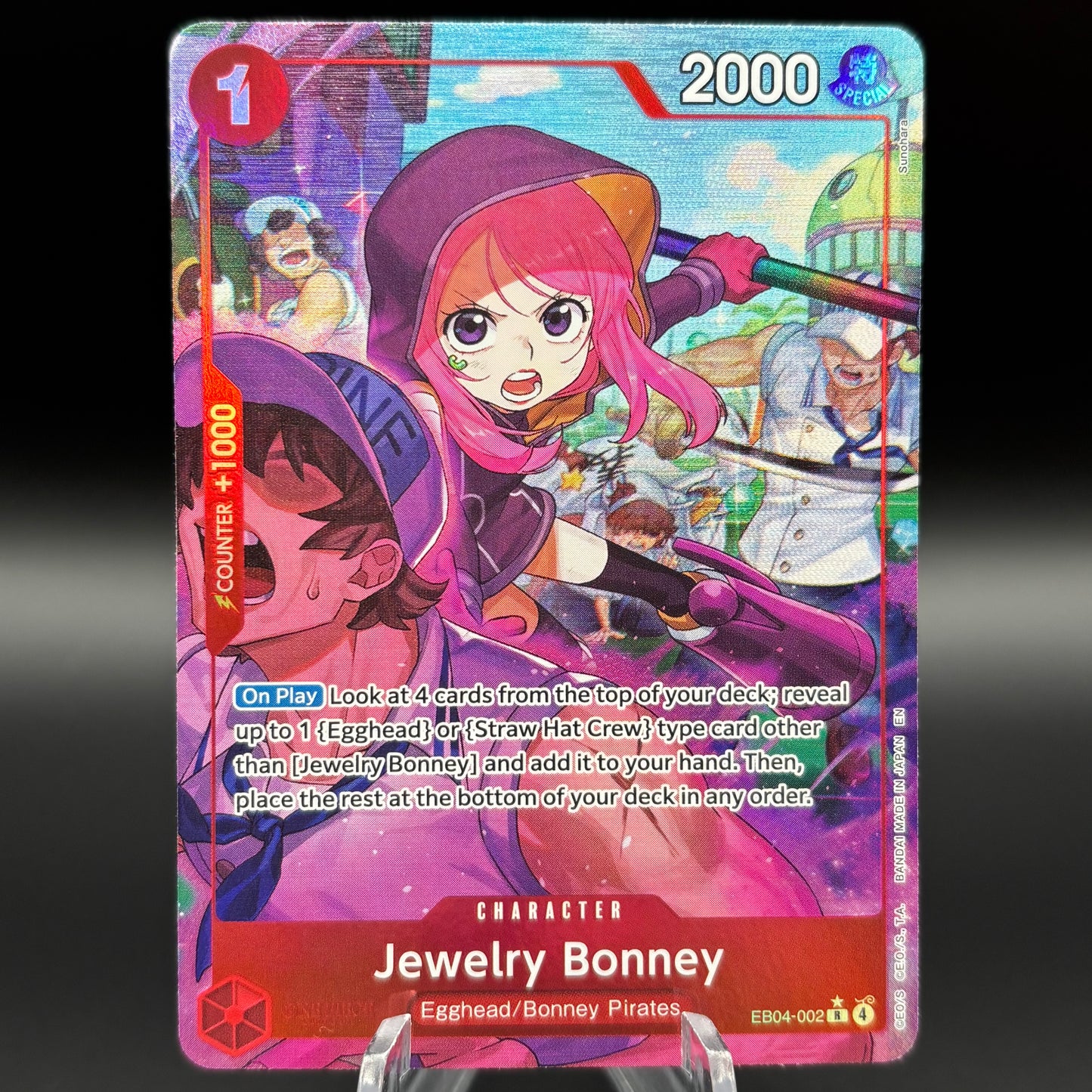 Jewelry Bonney (EB04-002) (Alternate Art) - Adventure on Kami's Island Single Card
