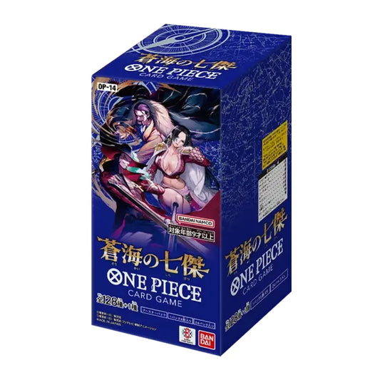 One Piece Card Game: The Azure’s Sea Seven OP14 Japanese Booster Box