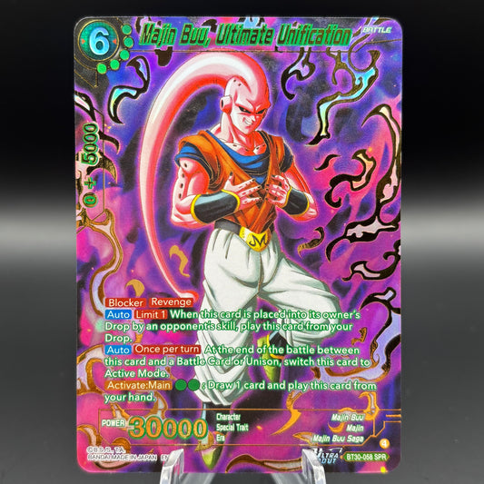 Majin Buu, Ultimate Unification (SPR) - Three Glorious Fighters Single Card