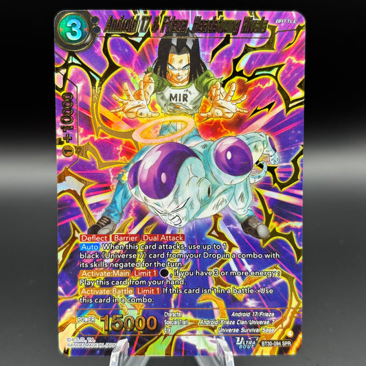 Android 17 & Frieza, Headstrong Rivals (SPR) - Three Glorious Fighters Single Card