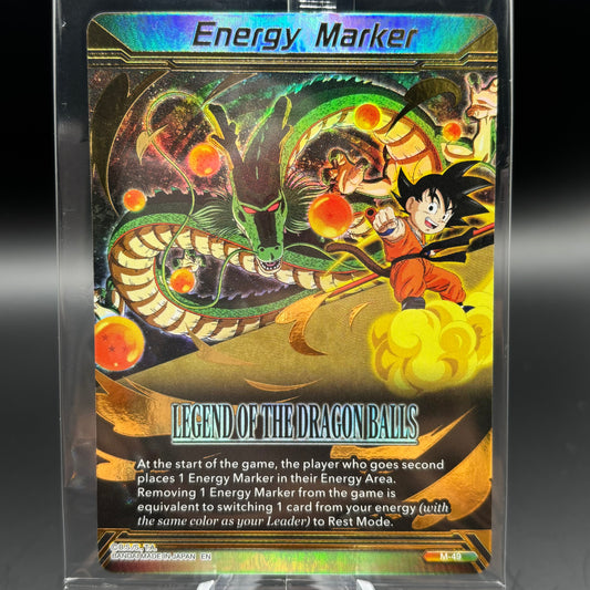 Energy Marker -  *Sealed* Legend of the Dragon Balls (M-49) (Gold-Stamped) - Three Glorious Fighters Single Card