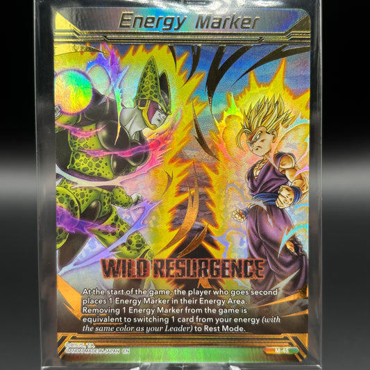 Energy Marker - *Sealed* Wild Resurgence (M-45) (Gold-Stamped) - Three Glorious Fighters Single Card
