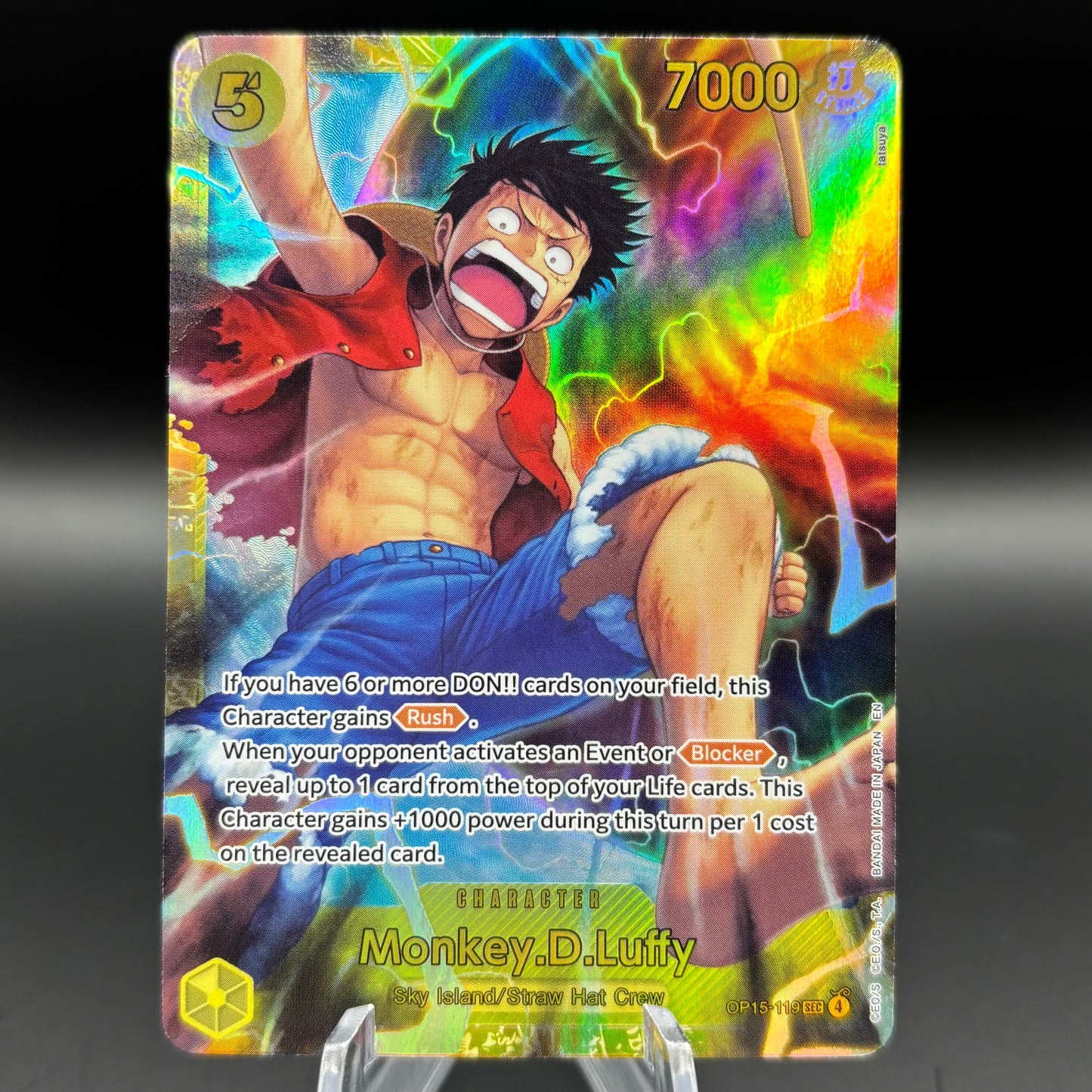 Monkey.D.Luffy OP15-99 SEC- Adventure on Kami's Island Single Card