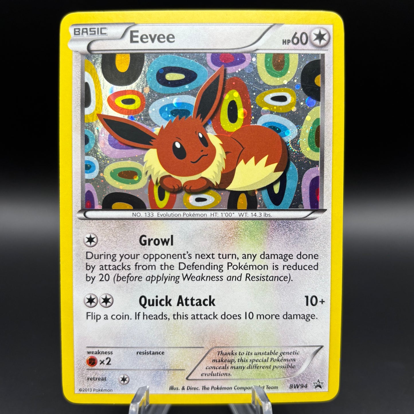 Eevee - BW94 - Black and White PR Single Card