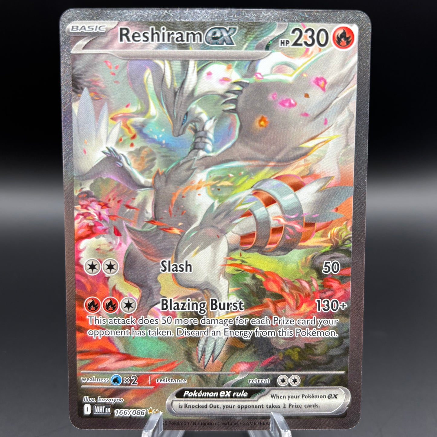 Reshiram ex - 166/086 - SV: White Flare  Single Card
