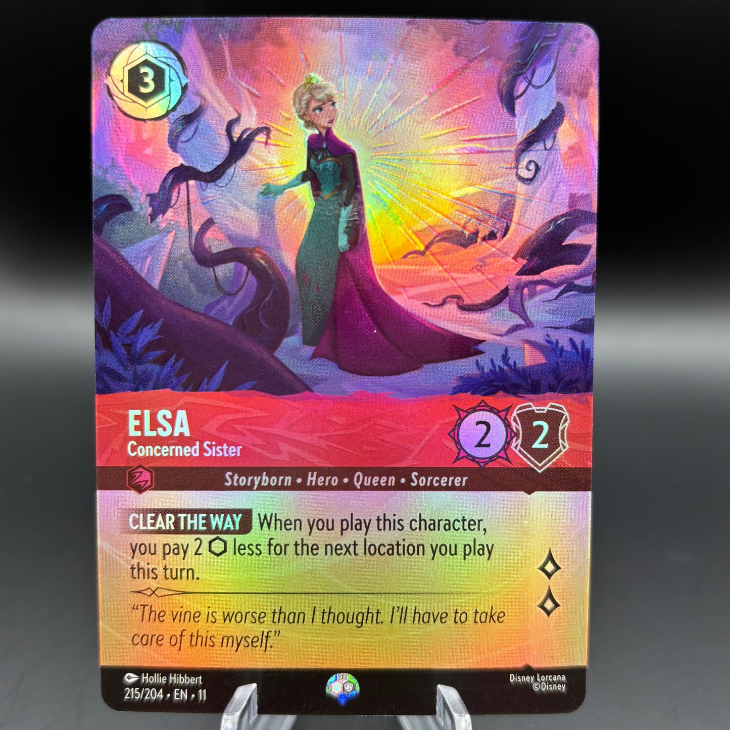 Elsa - Concerned Sister (Epic) - Winterspell Single Card