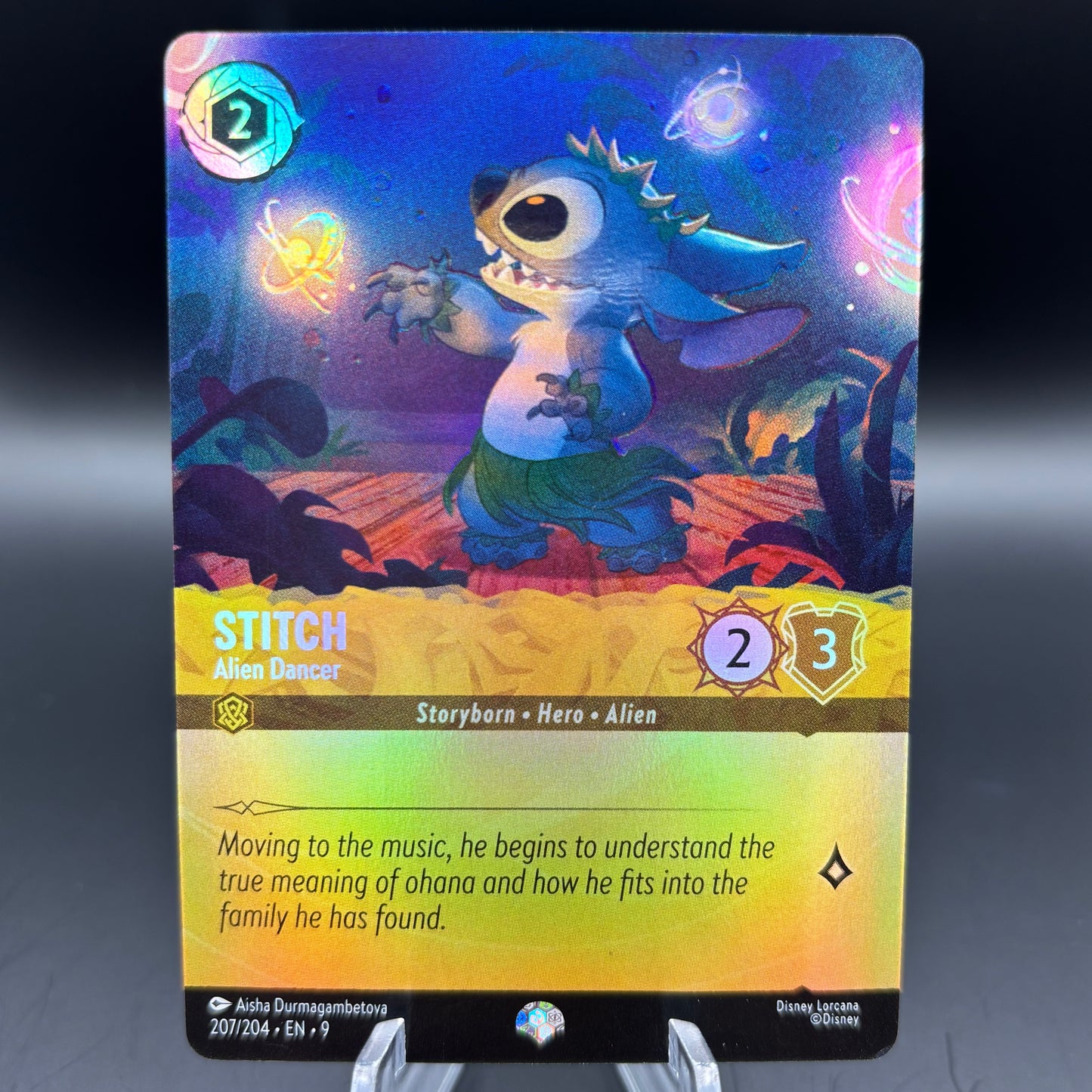 Stitch - Alien Dancer (Epic) - Fabled Single Card Stitch - Alien Dancer (Epic) - Fabled Single Card