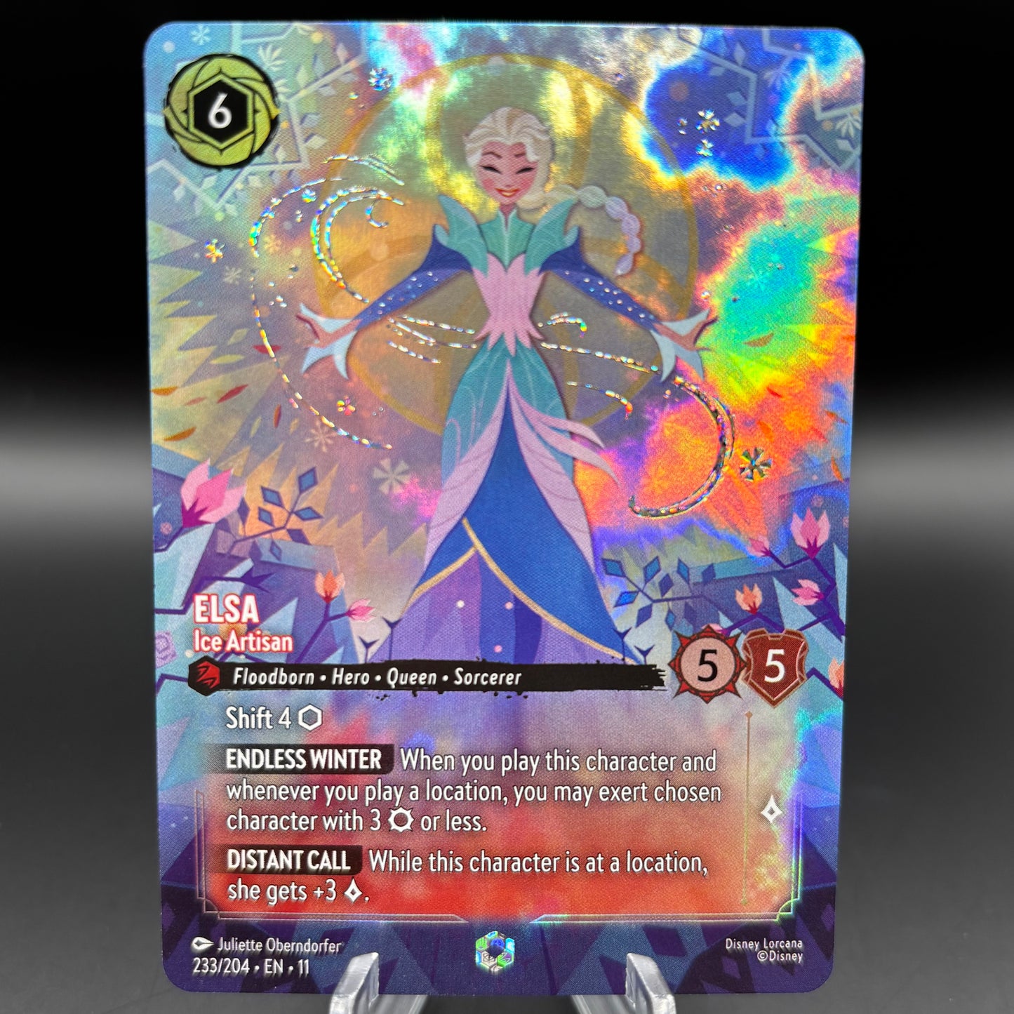 Elsa - Ice Artisan (Enchanted) - Winterspell Single Card