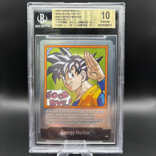 Beckett 10 2025 Fusion World Manga Booster SB02 Energy Marker E-83