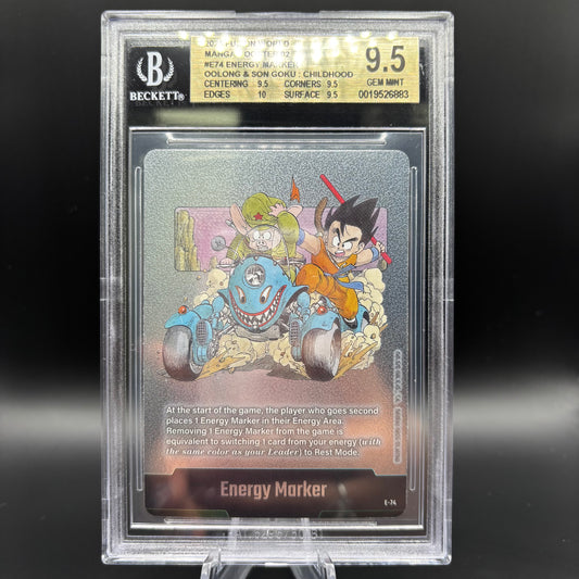 Beckett 9.5 2025 Fusion World Manga Booster SB02 Energy Marker E-74